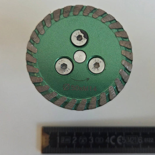 Bündigschneidscheibe D50 M14